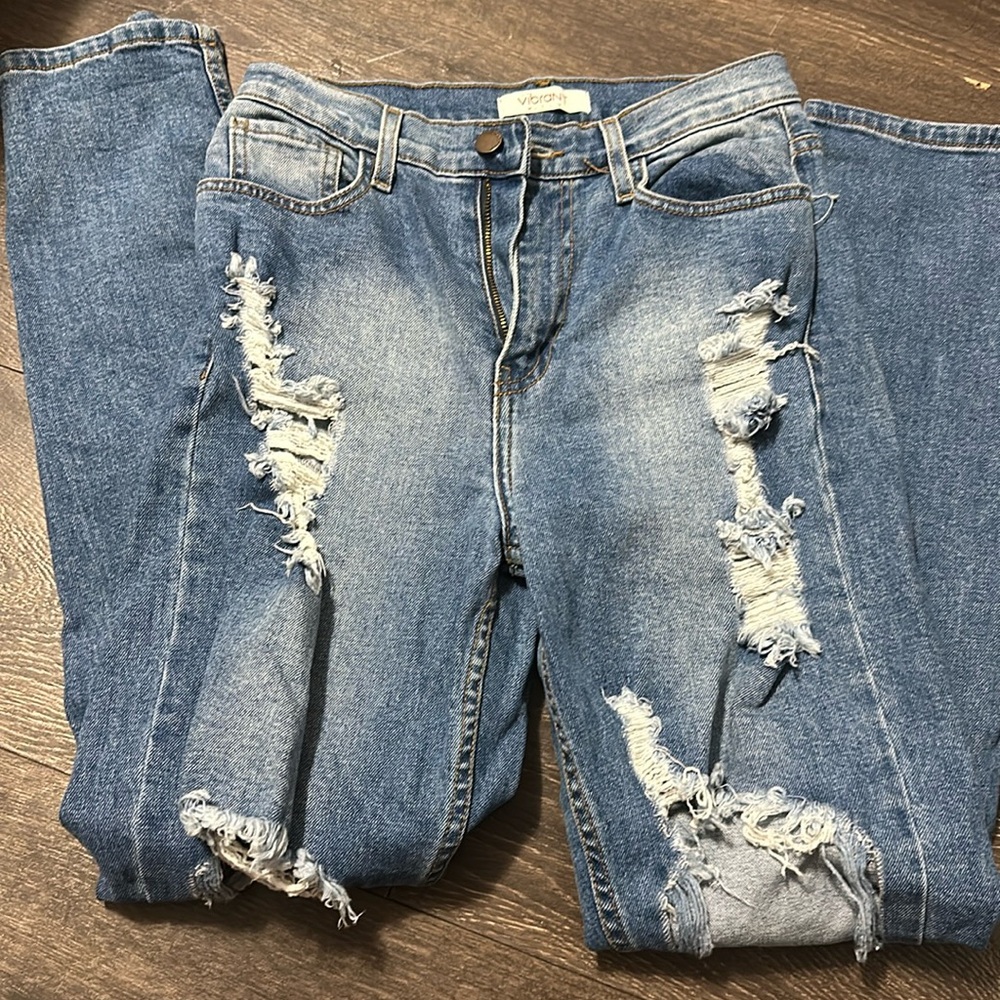 Vibrant jeans
